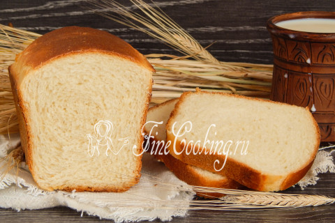 Заварной молочный хлеб. Шаг 16