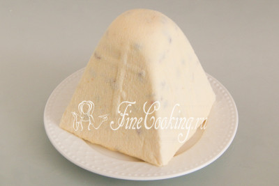 Аккуратно отделяем марлю - все готово