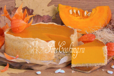 Готовое блюдо: Американский тыквенный пирог (Pumpkin pie)