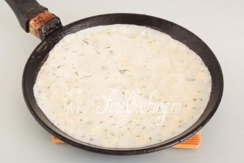 Блинный торт с курицей и грибами. Шаг 19