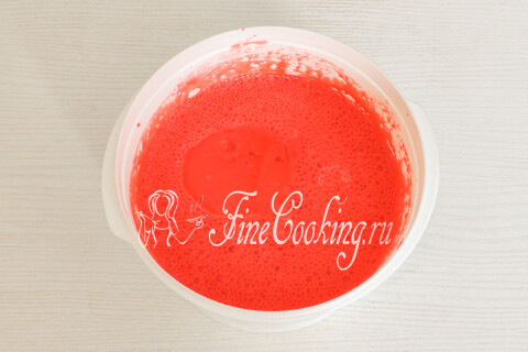 Блинный торт Роза со сливочным кремом. Шаг 4