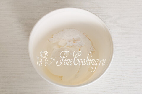 Блинный торт Роза со сливочным кремом. Шаг 9