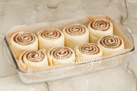 Булочки Синнабон (Cinnabon). Шаг 18