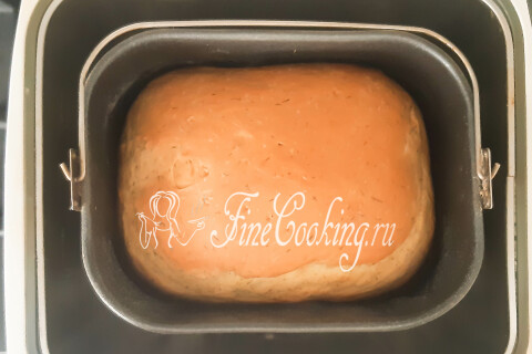 Чесночный хлеб в хлебопечке. Шаг 8