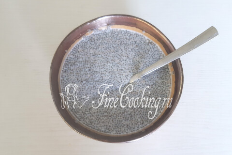 Чиа-пудинг с манго. Шаг 10