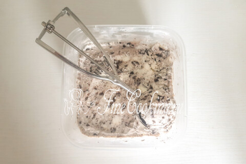 Домашнее мороженое Орео. Шаг 11