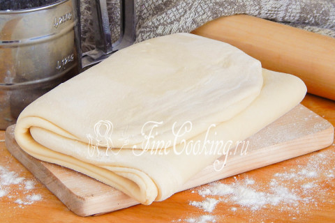 Слоеное тесто на маргарине