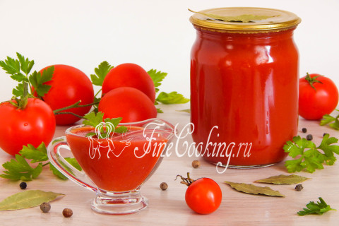 Домашний томатный соус на зиму. Шаг 15