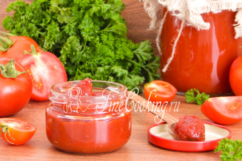 Домашняя томатная паста на зиму. Шаг 15