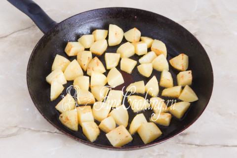Фрикадельки с картошкой в духовке. Шаг 11