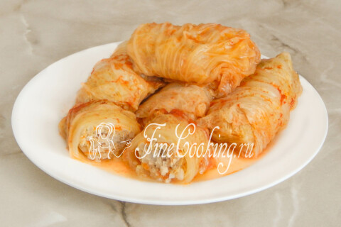Голубцы с пекинской капустой. Шаг 18