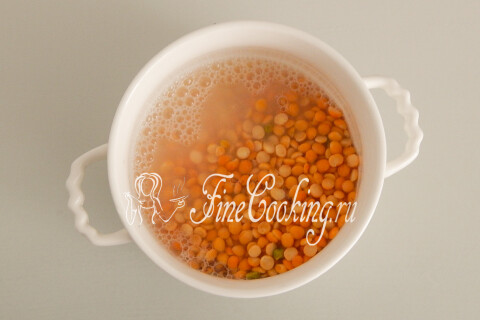 Гороховый суп без мяса (постный). Шаг 2