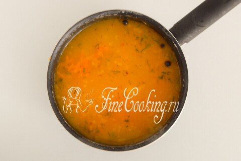 Гороховый суп без мяса (постный). Шаг 12