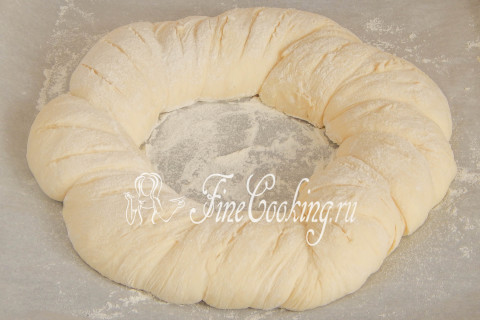 Хлеб-бублик Ciambella. Шаг 15