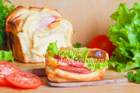 Хлеб-бутерброд. Шаг 12