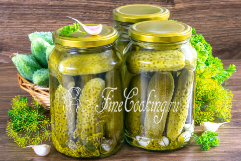 Хрустящие маринованные огурцы с лимонной кислотой (без уксуса) на зиму. Шаг 12
