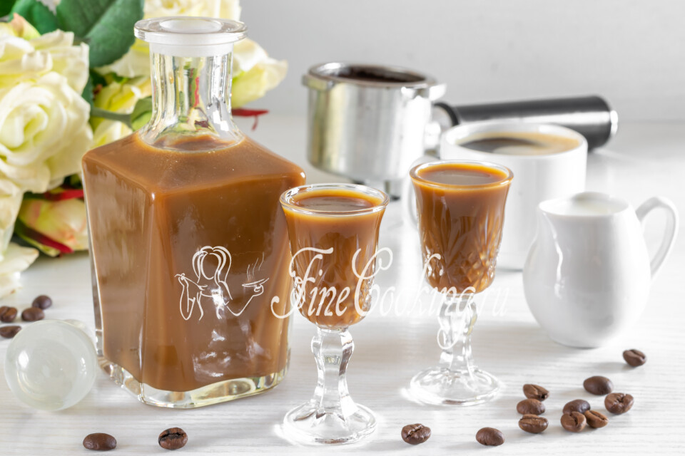 Кофейный ликер в домашних условиях — готовое блюдо