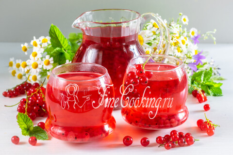 Компот из красной смородины. Шаг 10