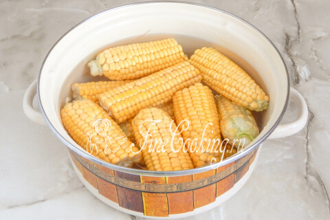 Консервированная кукуруза в домашних условиях. Шаг 3