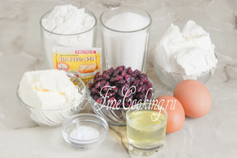 Кулич творожный без дрожжей. Шаг 1