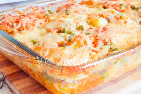 Курица, запеченная с овощами. Шаг 10