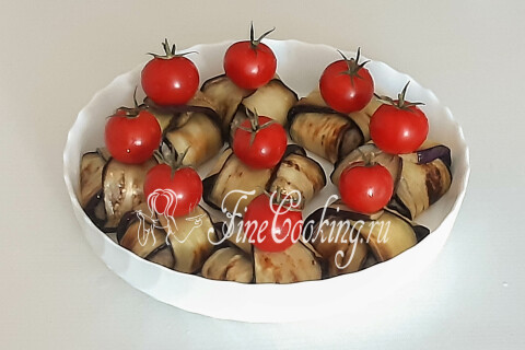 Кюрдан-кебаб (запеченные баклажаны с фаршем и помидорами). Шаг 16
