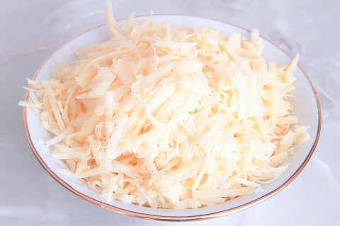 Лепешки на сковороде с сыром. Шаг 6