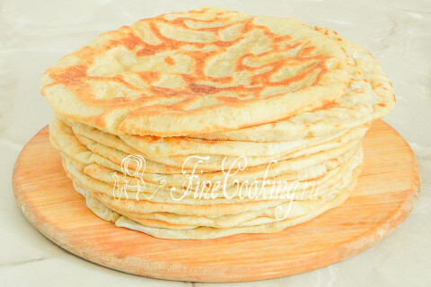 Лепешки с картошкой на закваске. Шаг 19