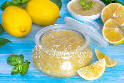 Рецепт простой и быстрой кисло-сладкой заготовки - делаем душистый **лимон с сахаром в банке на зиму**