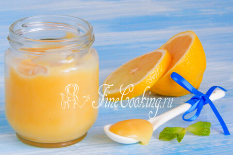 Готовое блюдо: Лимонный курд (Lemon curd)