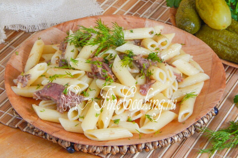 Готовое блюдо: Макароны по-флотски (с тушенкой)