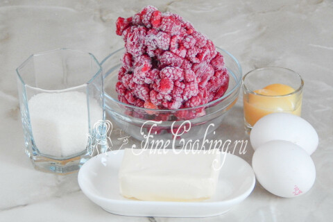 Малиновый курд. Шаг 1