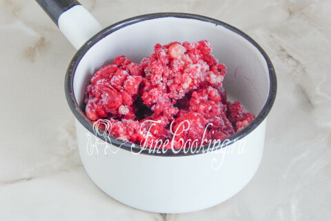 Малиновый курд. Шаг 2