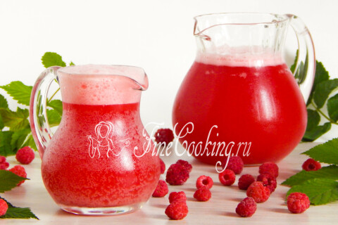 Готовое блюдо: Малиновый квас