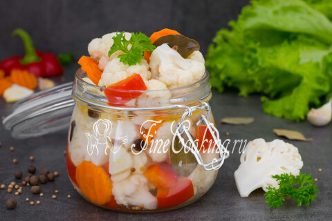 Готовое блюдо: Маринованная цветная капуста
