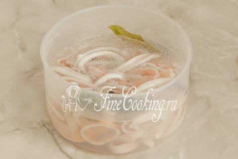 Маринованные кальмары. Шаг 7