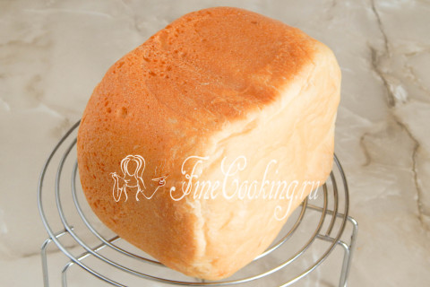 Молочный хлеб в хлебопечке. Шаг 7