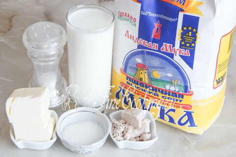 Молочный хлеб. Шаг 1