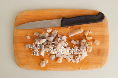 Мусс из свеклы с селедкой. Шаг 3