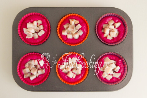 Мусс из свеклы с селедкой. Шаг 11