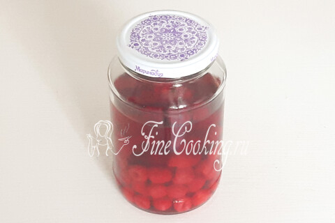 Настойка из малины на джине. Шаг 5