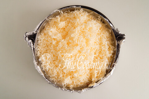 Насыпной пирог 3 стакана с яблоками. Шаг 12