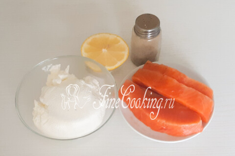 Паштет из форели (красной рыбы). Шаг 1