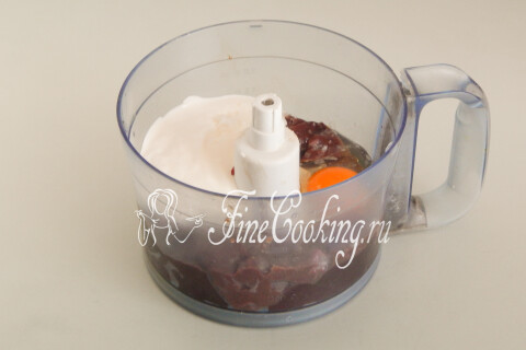 Печеночный торт с блинами. Шаг 10