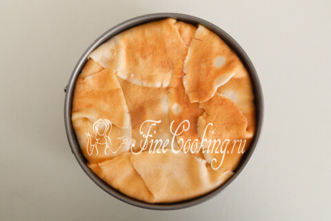 Печеночный торт с блинами. Шаг 21