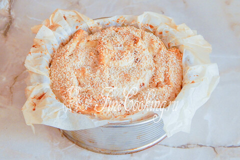 Пирог из лаваша с сыром. Шаг 9