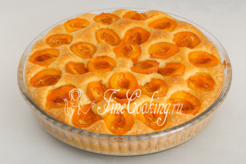 Пирог с абрикосами. Шаг 10
