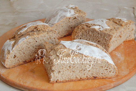 Пшенично-ржаной хлеб на закваске. Шаг 13