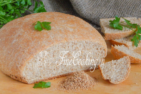 Пшеничный хлеб с отрубями. Шаг 15
