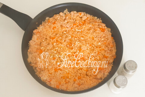 Рис с говяжьим фаршем в сковороде рецепт с фото пошагово - ремонты-бмв.рф